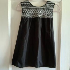 Kate Spade cotton top with smocking